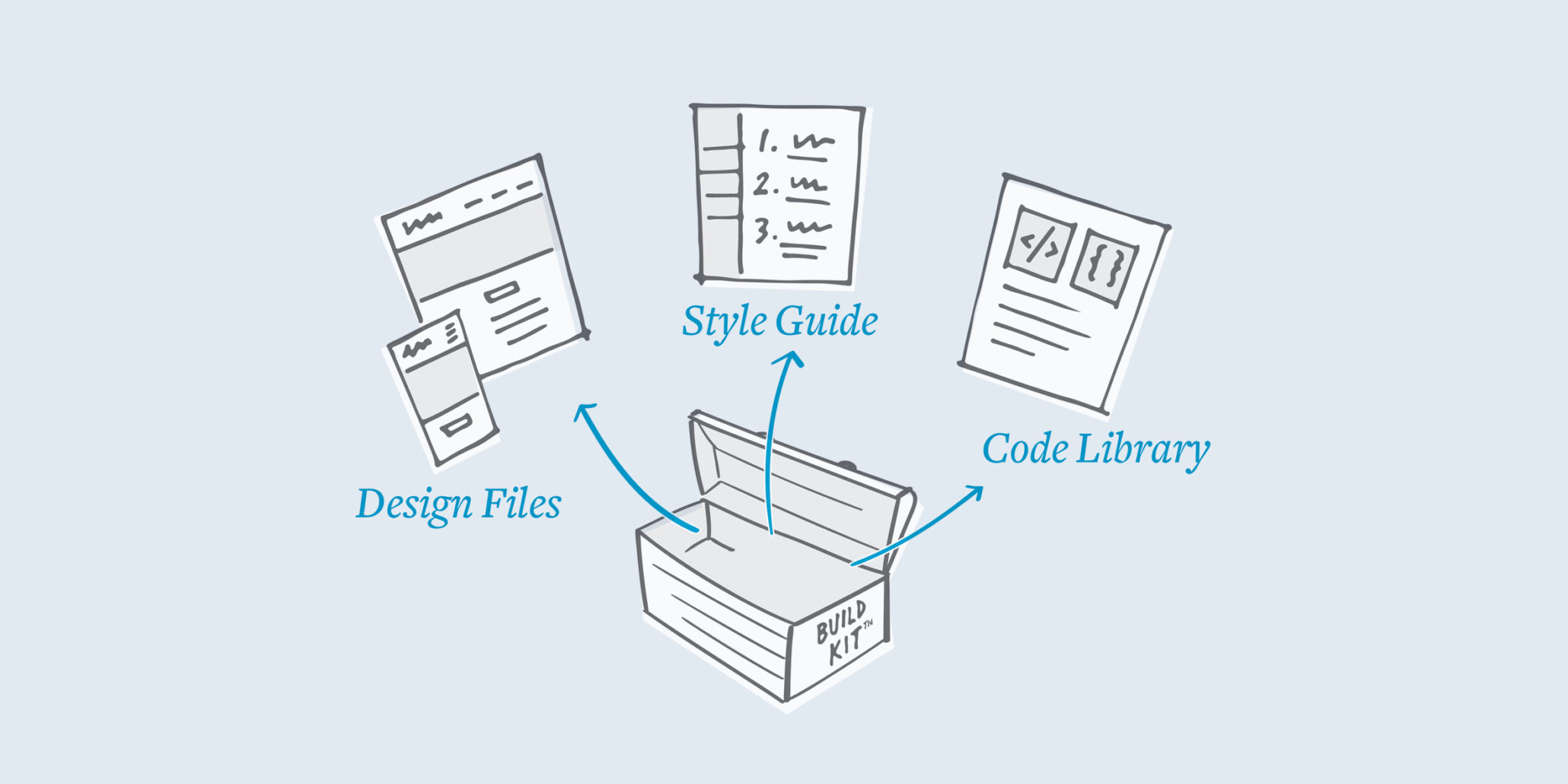 website build kit illustration