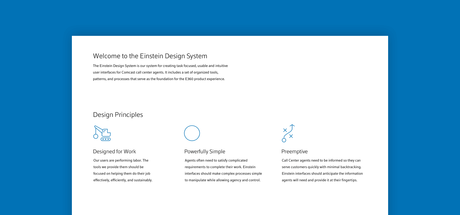 Design system dashboard