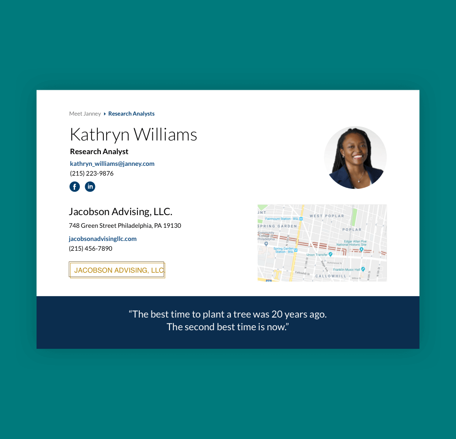example agent screen