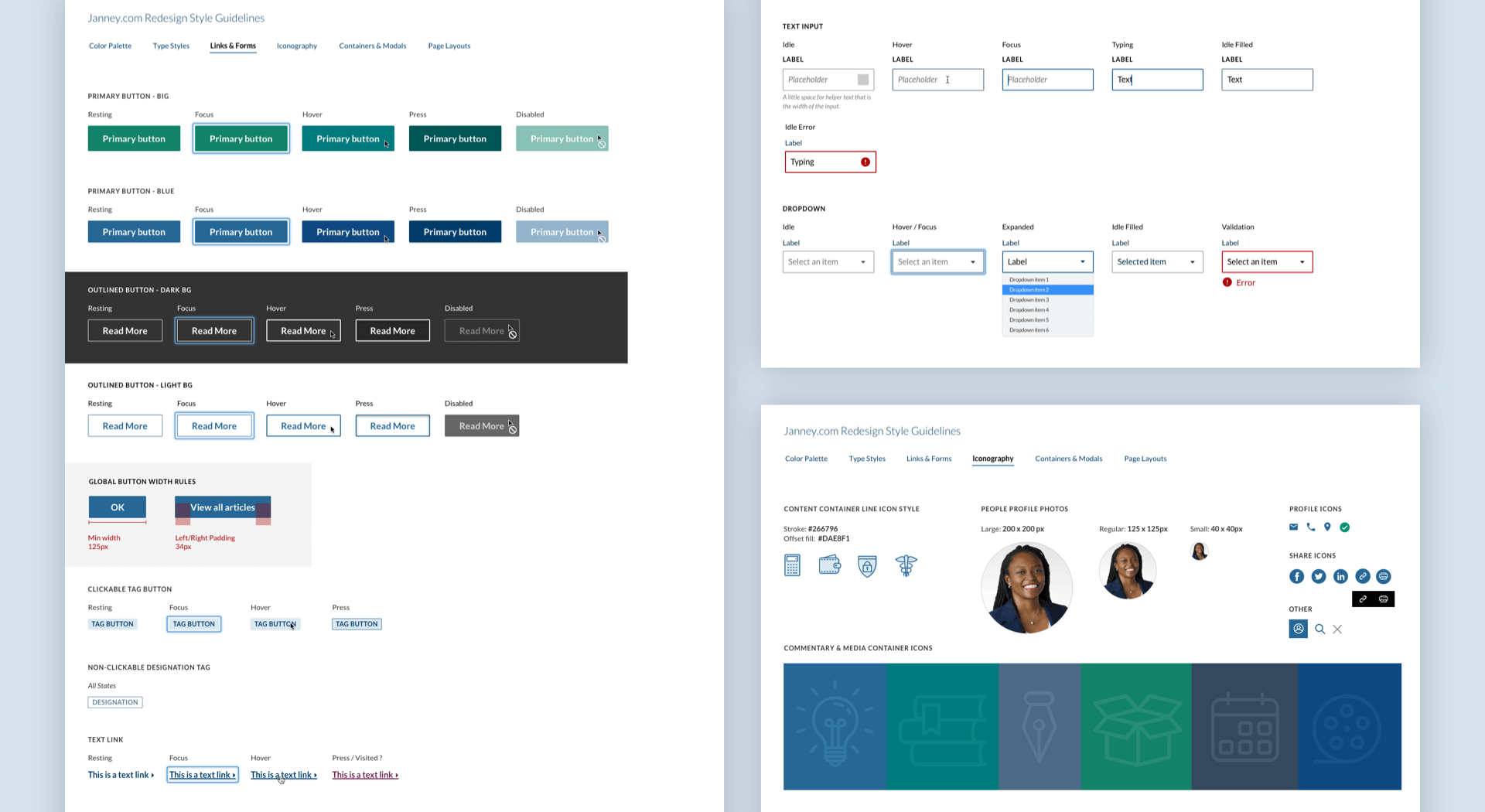 financial services style guide