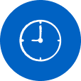 Timeline icon - a clock