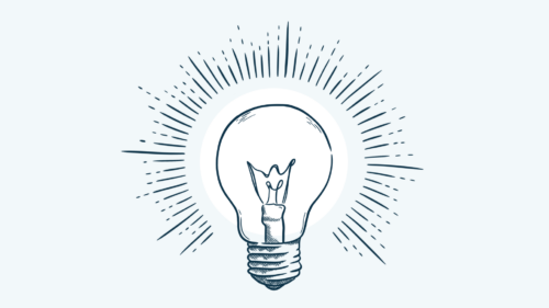 illustration of lightbulb